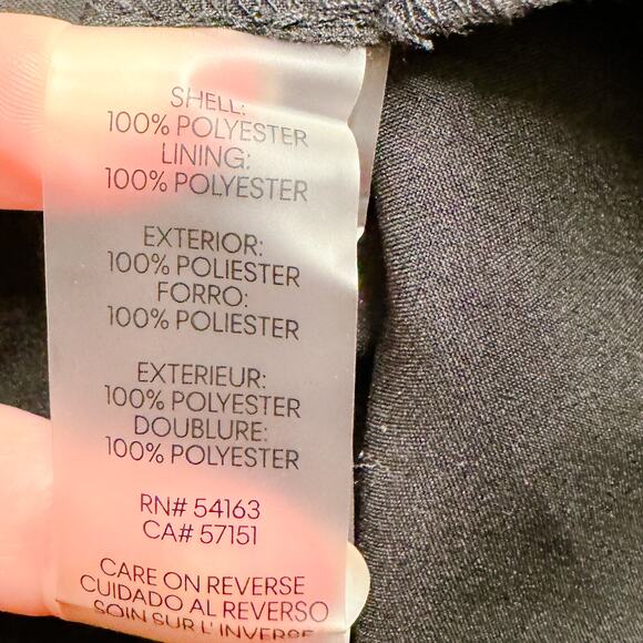 Karl Lagerfeld Polka Dot Pleated Circle A-Line Knee Length Skirt Black Sz 4 NWT - Picture 10 of 11